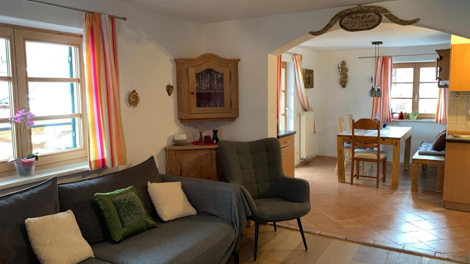 Apartment With A Stunning View Of The Alps - Wohnung Mit Atemberaubenden Blick Auf Die Alpen Fischbachau Exterior photo